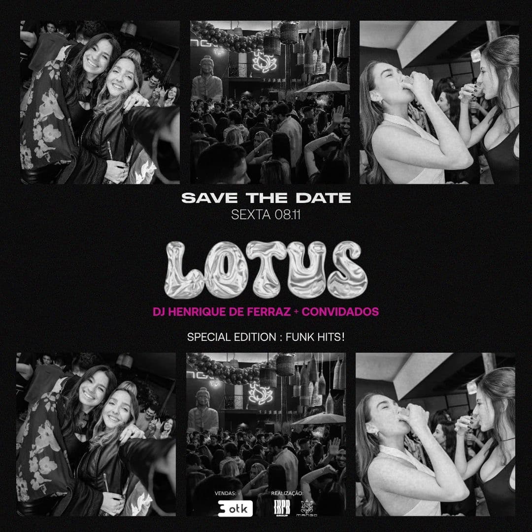 Lotus com Dj Henrique de Ferraz Evento Logo