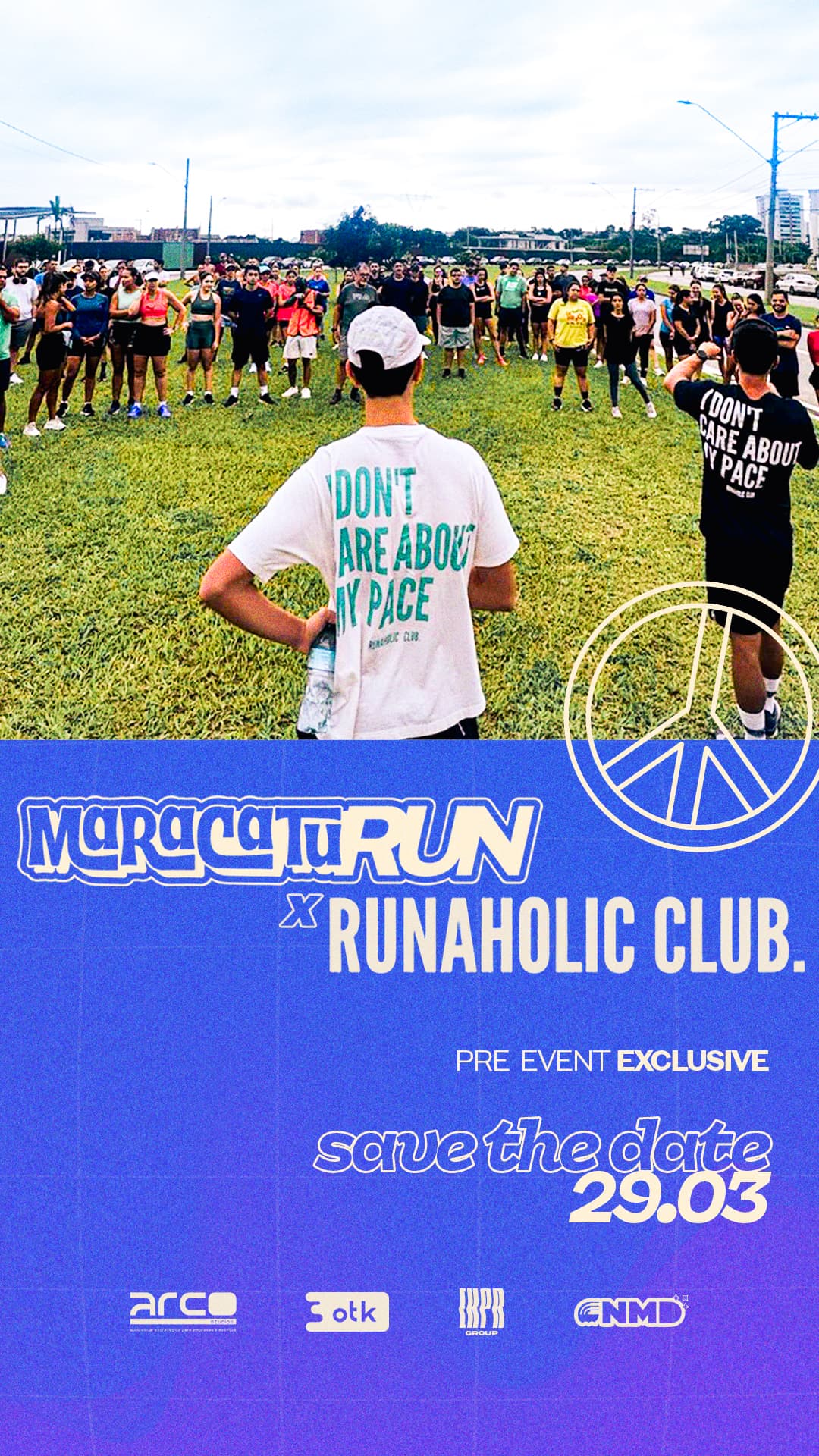 MARACATU X RUNAHOLIC CLUB Evento Logo