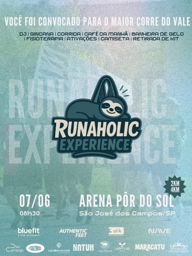 RUNAHOLIC EXPERIENCE  Banner