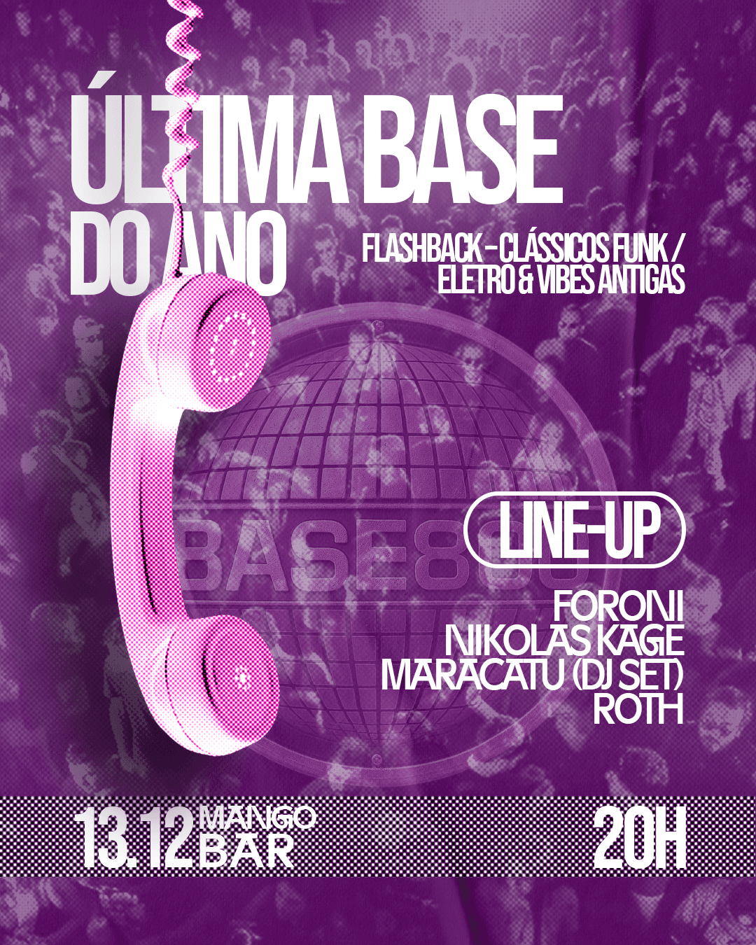 A ÚLTIMA BASE DO ANO! Evento Logo