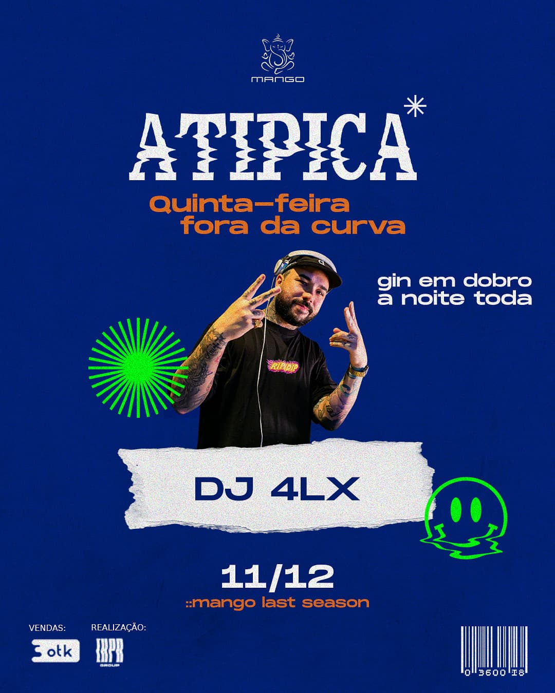QUINTA ATÍPICA!  Evento Logo