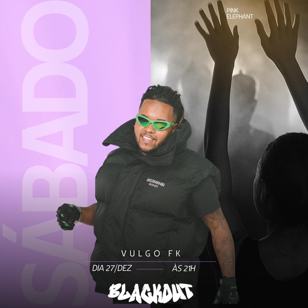 BLACKOUT com VULGO FK Evento Logo