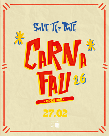 CARNAFAU OPEN BAR 2026 Banner