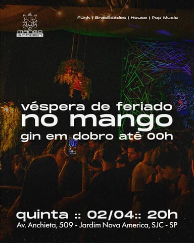 MANGO GARDEN - A melhor quinta de SJC! Banner