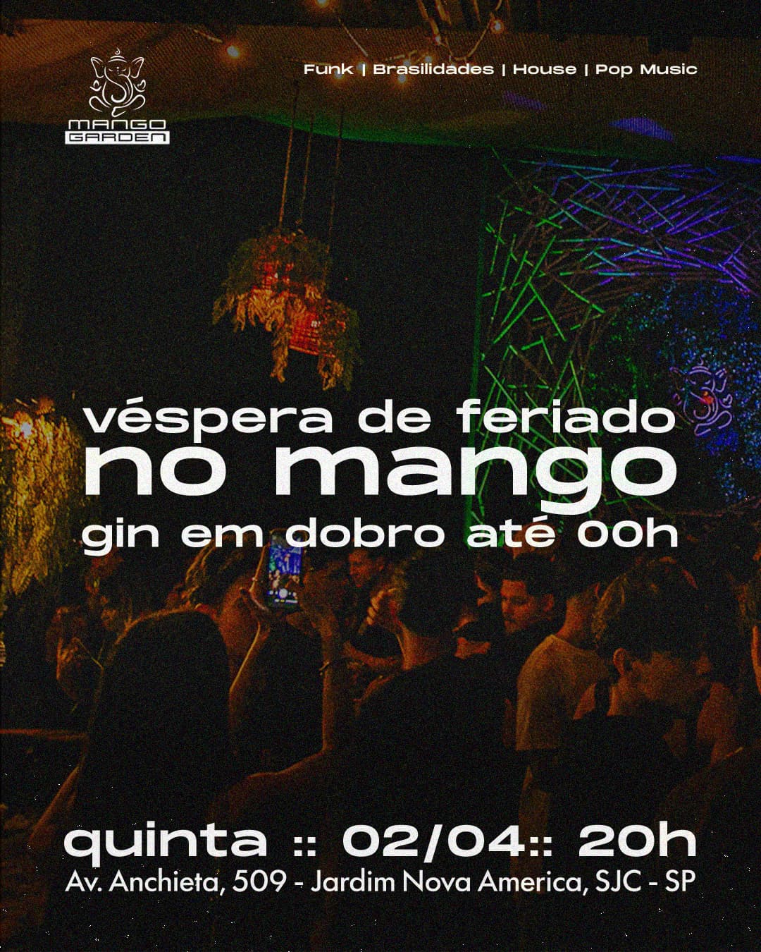 MANGO GARDEN - A melhor quinta de SJC! Banner