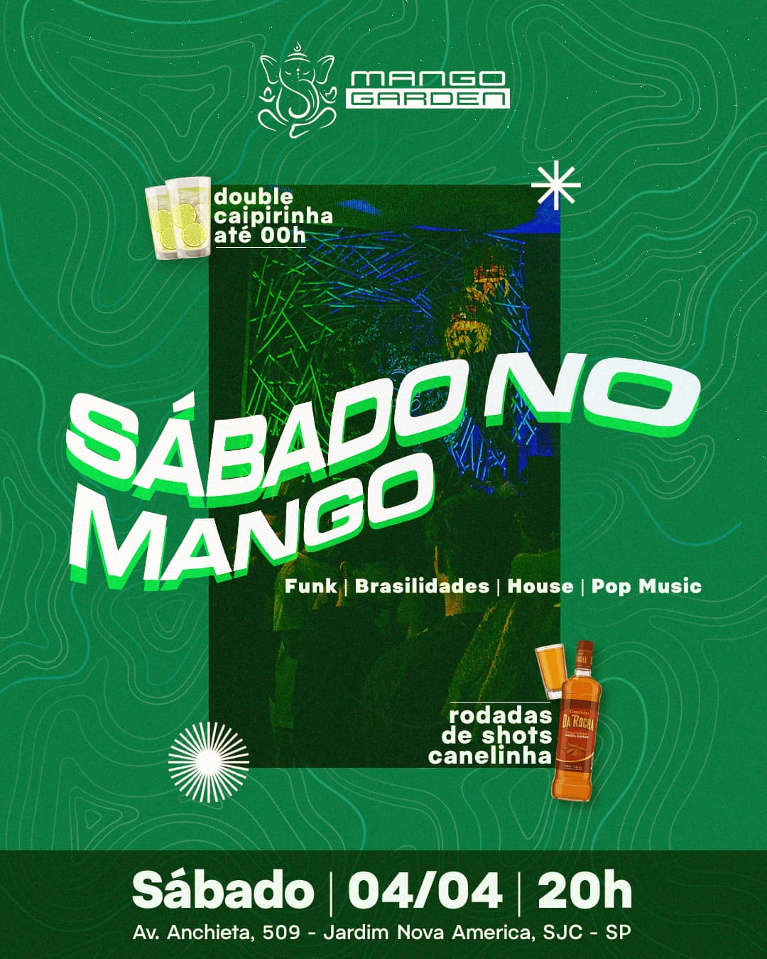 MANGO GARDEN - O melhor sábado de SJC! Evento Logo