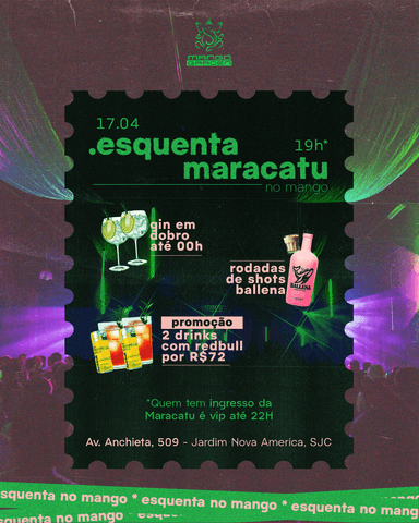 ESQUENTA MARACATU - MANGO GARDEN Banner