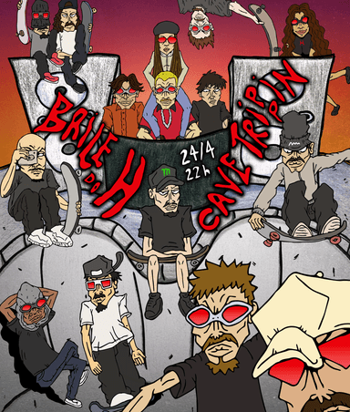 BAILE DO H 32° EDIÇÃO - CAVE TRIPPIN #SKATE🛹 Banner