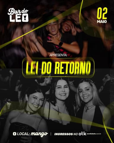 BAR DO LEO - LEI DO RETORNO 🤠 Banner
