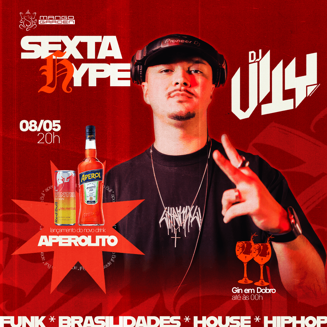SEXTA HYPE MANGO GARDEN Evento Logo