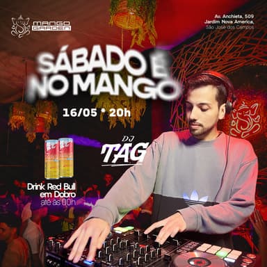 Sábado no Mango - DJ TAG Banner
