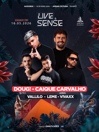 LIVE & SENSE I COM DOUG! e mais... Banner