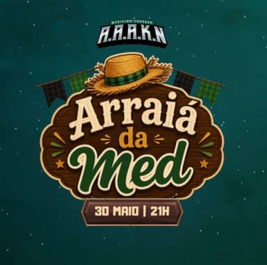 Arraiá da Med Caraguá Banner