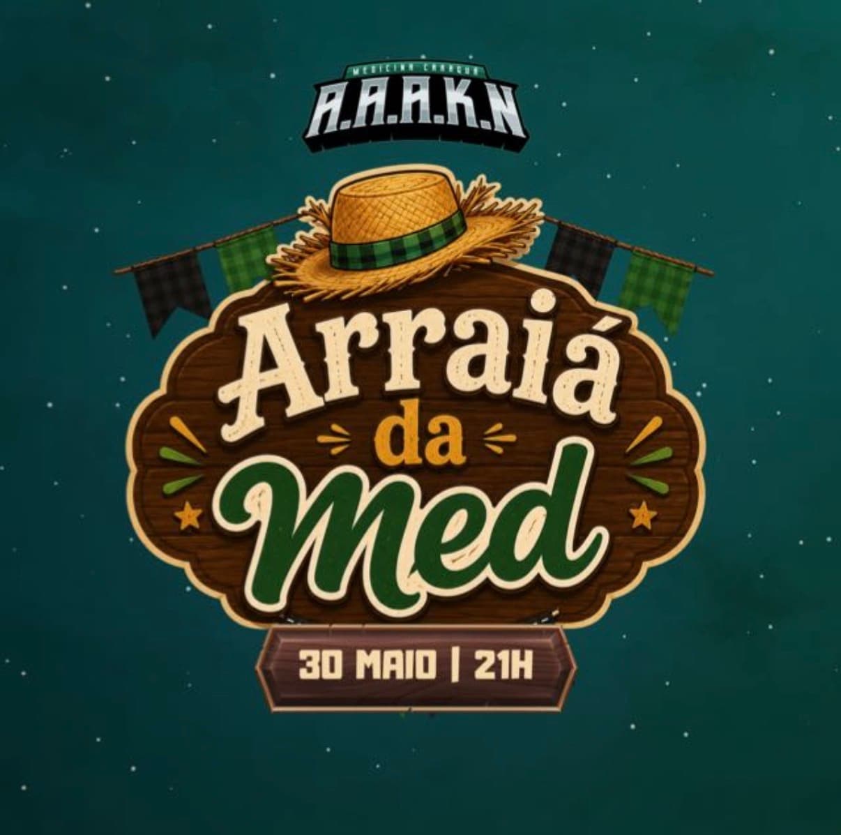 Arraiá da Med Caraguá Banner