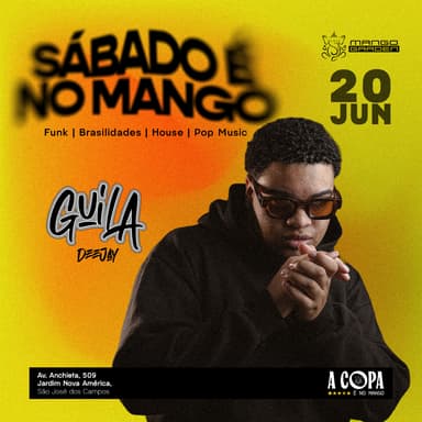 SÁBADO É NO MANGO 🇧🇷 Banner