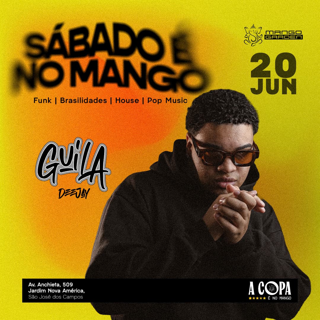 SÁBADO É NO MANGO 🇧🇷 Banner