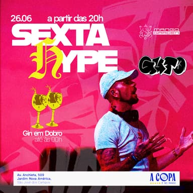 SEXTA HYPE COM DJ GUTO Banner