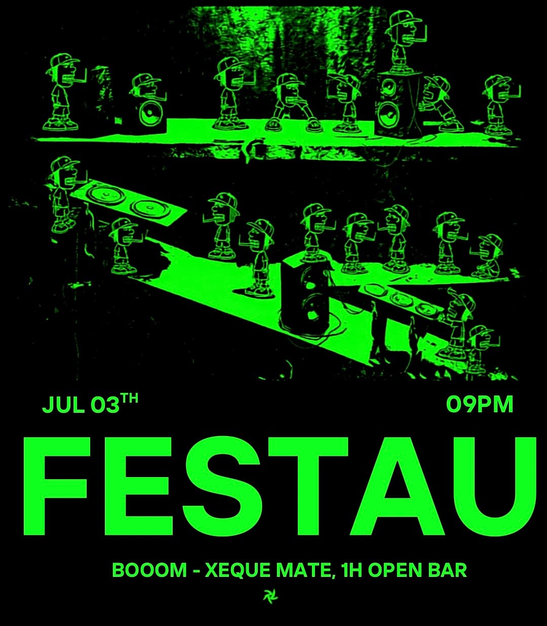 FESTAU SECRETA  Evento Logo