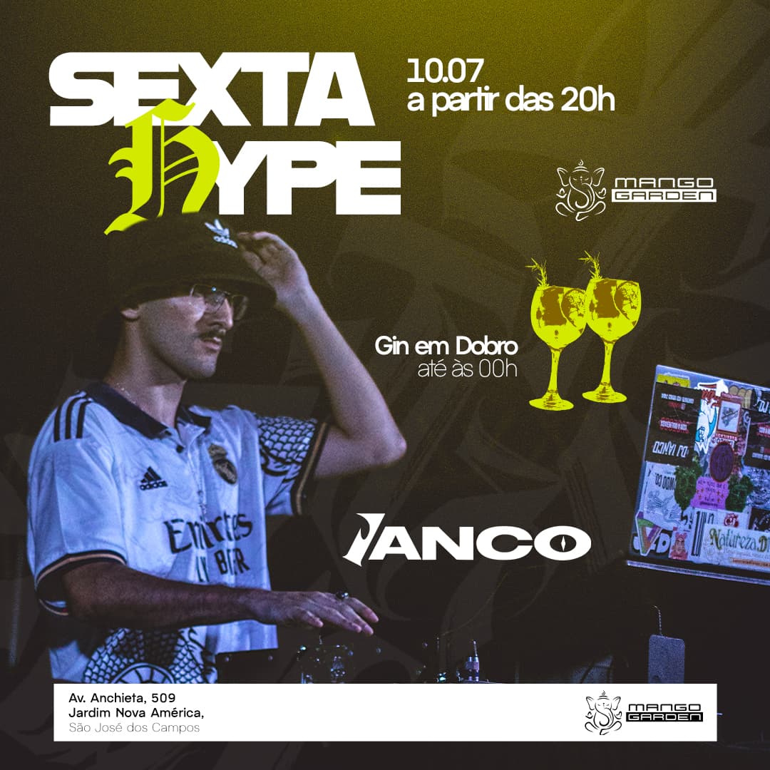 SEXTA HYPE COM DJ IANCO Banner