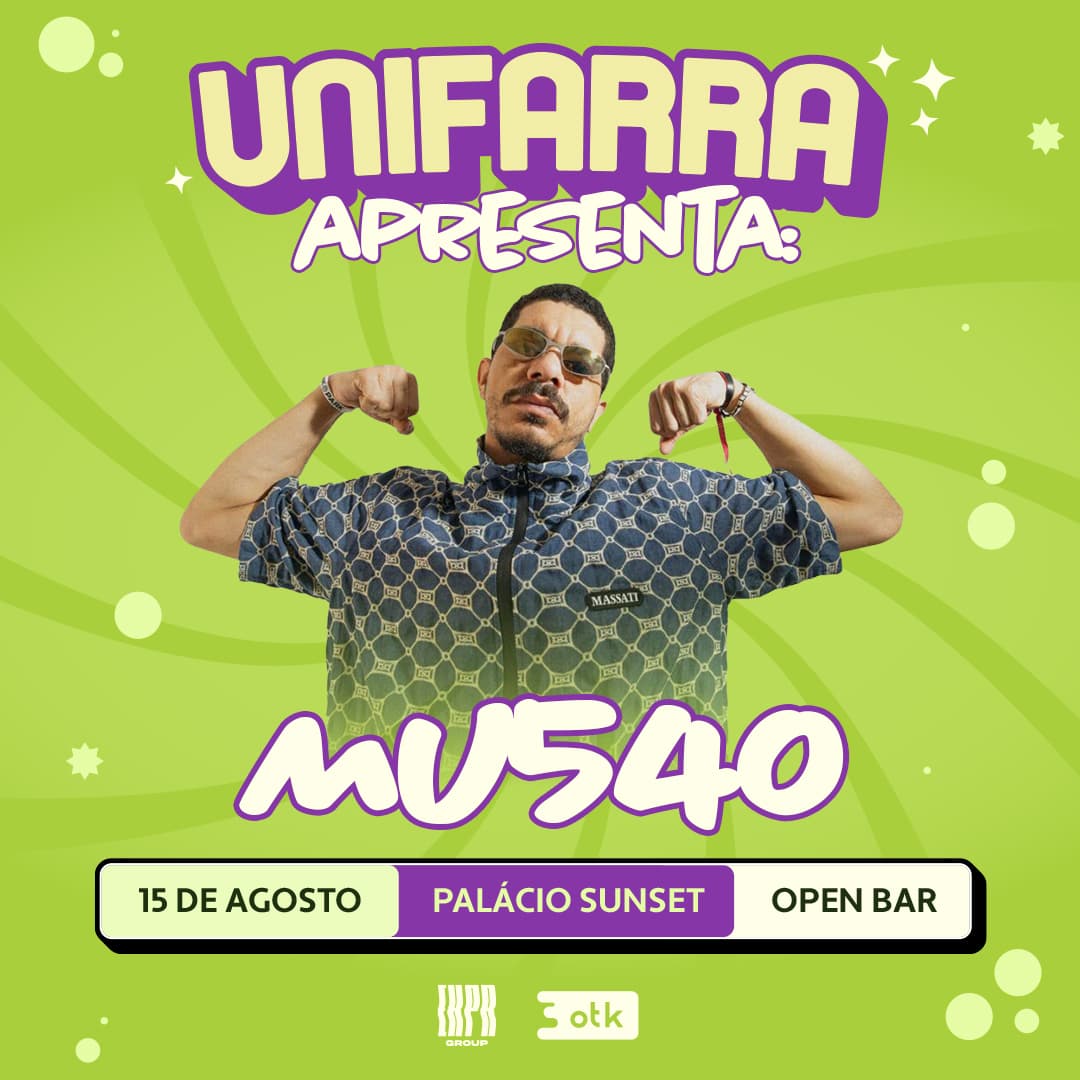 UNIFARRA:  A FESTA UNIVERSITÁRIA QUE SÃO JOSÉ MERECE Evento Logo