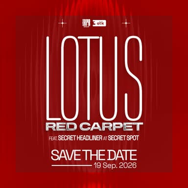 LOTUS RED CARPET 10° EDIÇÃO  Banner