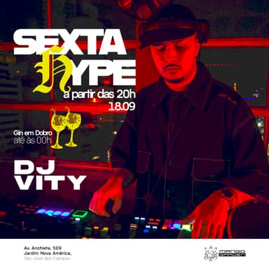 SEXTA HYPE COM DJ VITY Banner