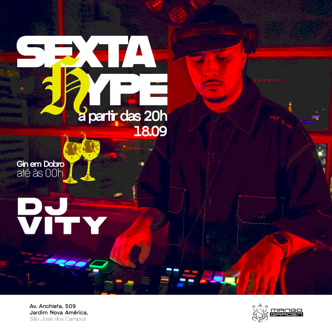 SEXTA HYPE COM DJ VITY Banner