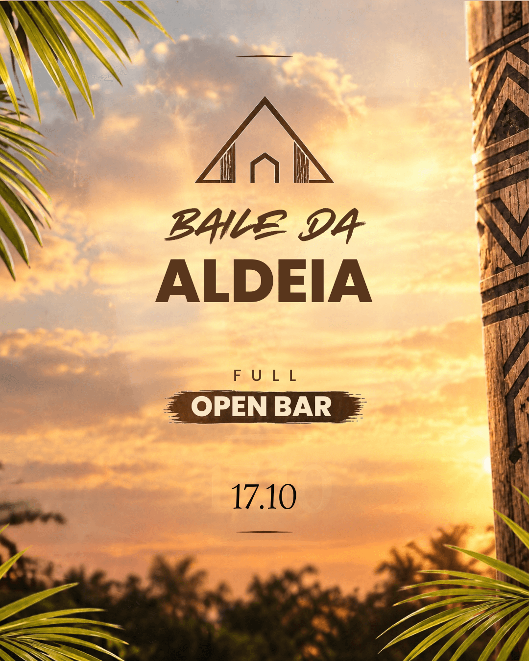 Ingressos para Baile da Aldeia🛖 - Av. Dr. João Baptista Soares de Queiroz Júnior, 1760 Jardim das Indutrias São José dos Campos