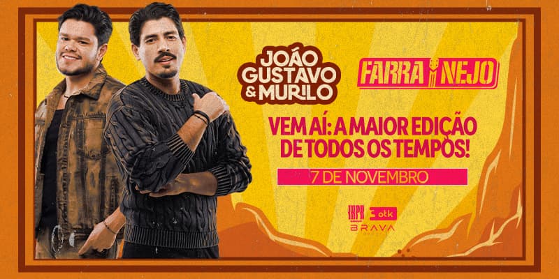 Banner do evento FARRANEJO 2026