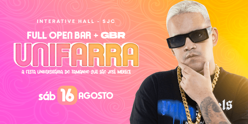 Banner do evento Unifarra