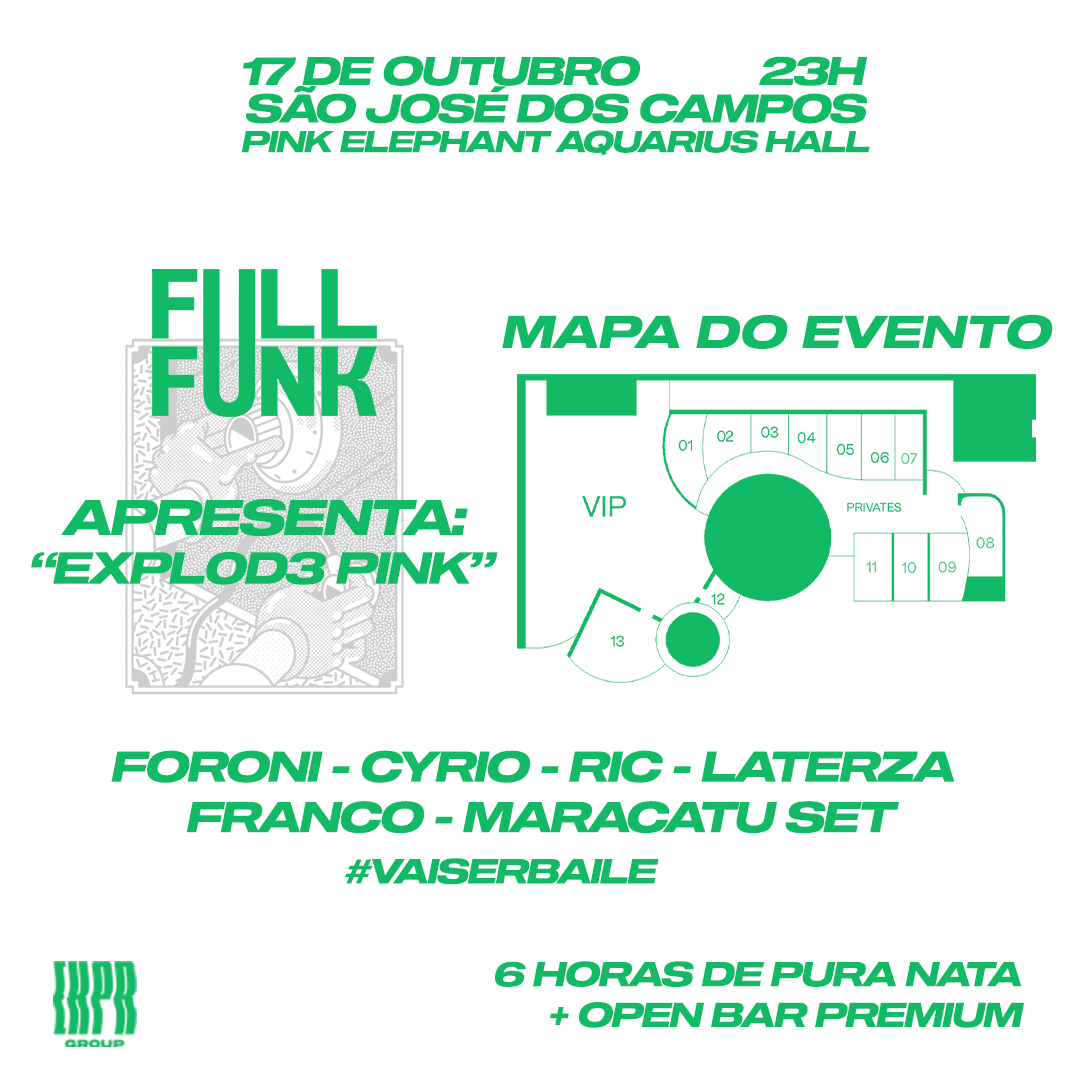 Full Funk: EXPL0D3 PINK Evento Logo