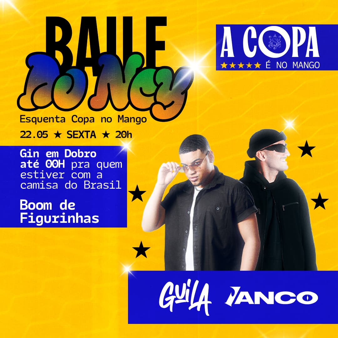 ESQUENTA COPA NO MANGO Evento Logo