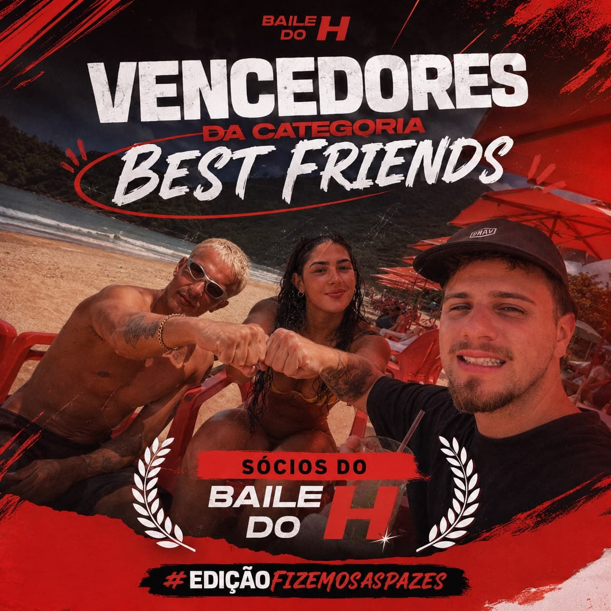 BAILE DO H - 41° EDIÇÃO | FIZEMOS AS PAZES! #ACENACLUBBERNÃOPODEPARAR Evento Logo